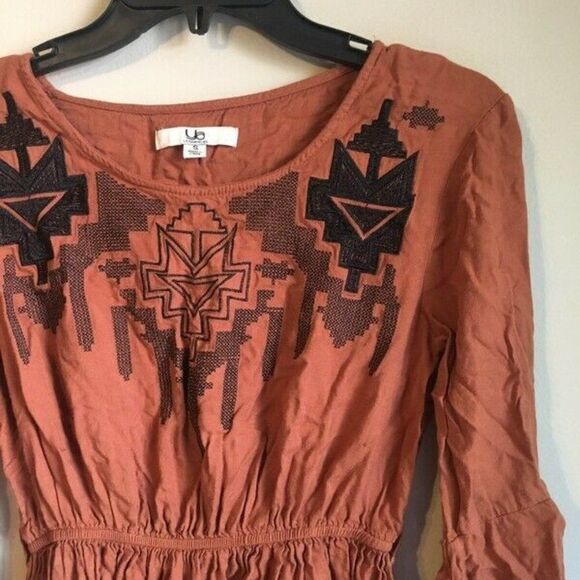 Ya small dark orange dress tunic - Picture 2 of 4